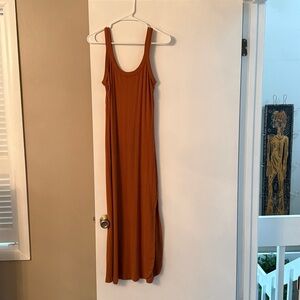 Vitamin A Terracotta Ribbed Top